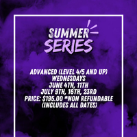 Summer Series Wednesdays (Level 4/5 and up)