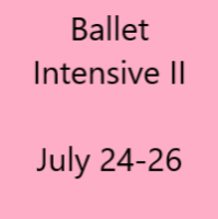 Ballet Intensive July 24-26