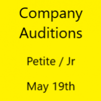 Company Auditions Petite / Jr