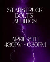 Bolts All Star Auditions April 8th