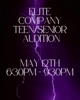 Company Auditions Teens/Senior May 12th 