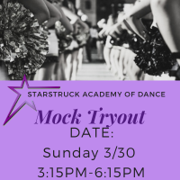 Mock Tryouts March 30th 